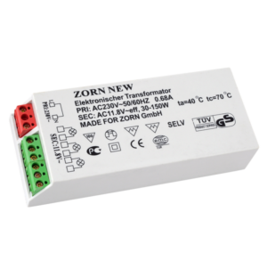 Трансформатор тока для галогенных ламп ZORN 150 w 220/12v