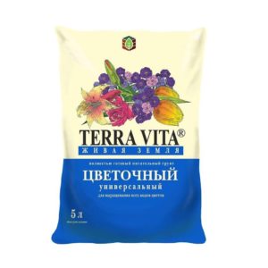 Грунт "Живая земля цветочная" 5 л ФАРТ
